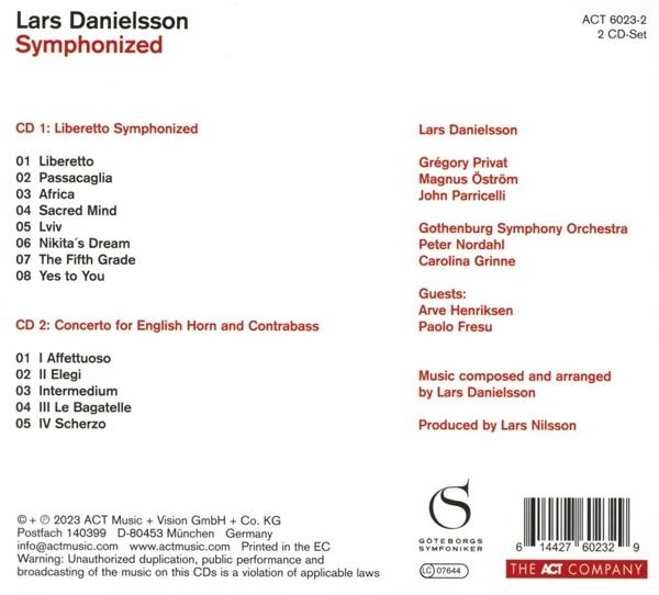 Danielsson Lars - Symphonized  - (CD)