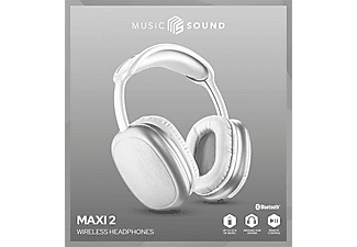 CELLULARLINE Music Sound 2 Maxi Bluetooth Kulak Üstü Kulaklık Beyaz_2