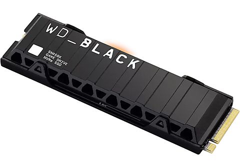 WESTERN DIGITAL Interne SSD M.2 harde schijf 1 TB met koelplaat (WDBB9H0010BNC-WRSN)