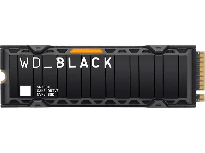 WD_BLACK SN850X 1TB NVMe Interne SSD met Heatsink