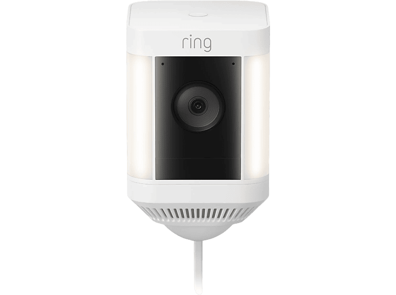 Ring Smart Beveiligingscamera Spotlight Cam Plus Plug-in Wit (8sh1s2-weu0)