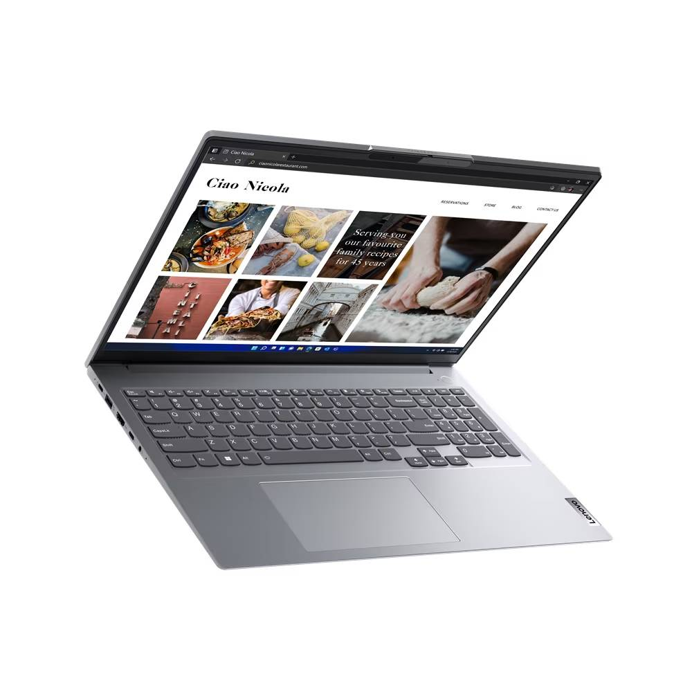 Portátil - Lenovo ThinkBook 16 G4+ IAP Profesional, 16" WUXGA, Intel® Core™ i5-1235U, 16GB RAM, 512GB SSD, Iris® Xe Graphics, Windows 11 Pro