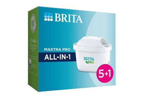Recambio de filtros  Brita Maxtra PRO All-in-1, Pack de 6, Para Brita y  Brita Flow, Blanco