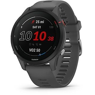 Reloj deportivo - Garmin Forerunner 255, Gris pizarra, Pantalla 1.3", Garmin Pay™, Bluetooth, Autonomía 14 días modo reloj inteligente y 30 h modo GPS
