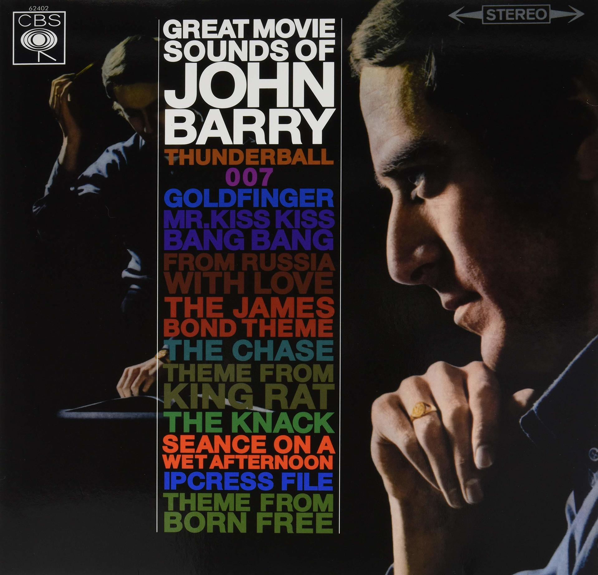 John Barry 'Great Movie Sounds' album borítója.