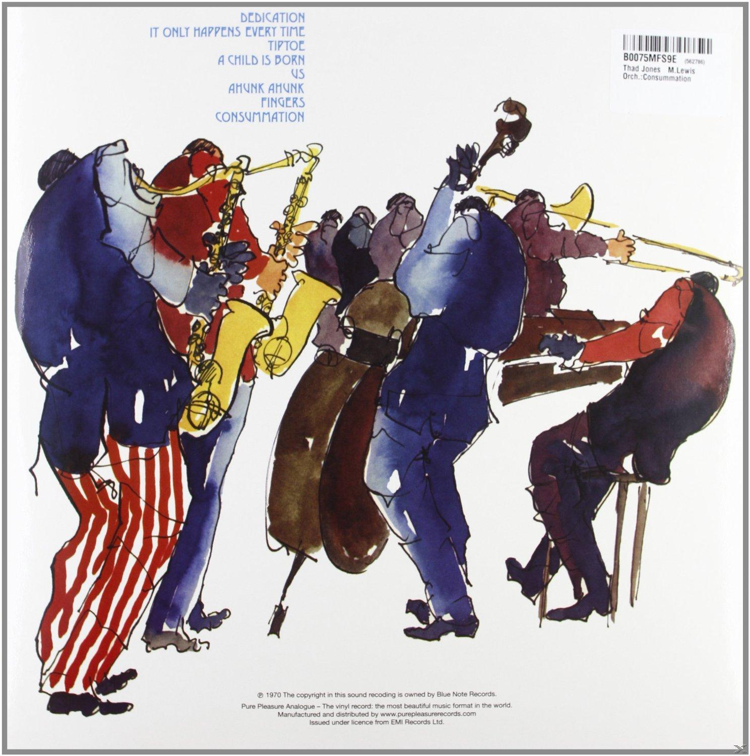 Jazz zenészek hangszereken játszanak, a főtérben egy szaxofonos. A művészet piros, kék, sárga és barna színeket mutat.