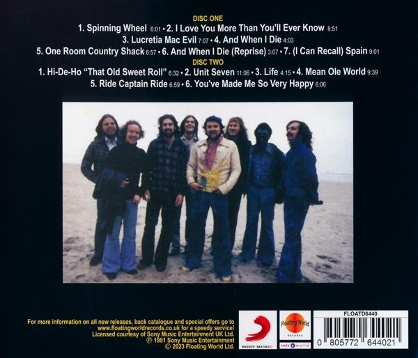 Blood, Sweat & Tears - Live And Improvised  - (CD)