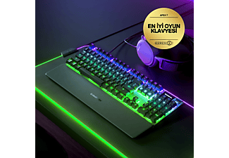 STEELSERIES Apex 7 Türkçe Mekanik OLED Smart Display RGB Aydınlatma Gaming Klavye Siyah_5