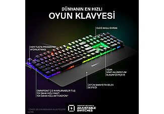 STEELSERIES Apex Pro Mekanik USB Klavye Siyah_3