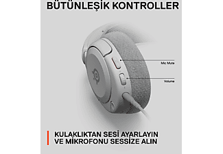 STEELSERIES Arctis Nova 1P Multi-System Oyuncu Kulak Üstü Kulaklık Beyaz_9