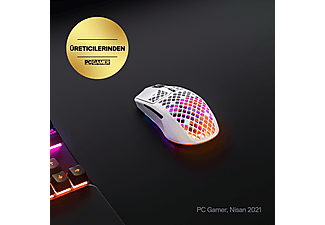 STEELSERIES Aerox 3 Wireless Snow Gaming Mouse Beyaz_9