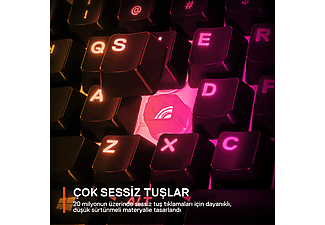 STEELSERIES Apex 3 TKL Gaming Klavye Siyah_7