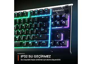 STEELSERIES Apex 3 TKL Gaming Klavye Siyah_8