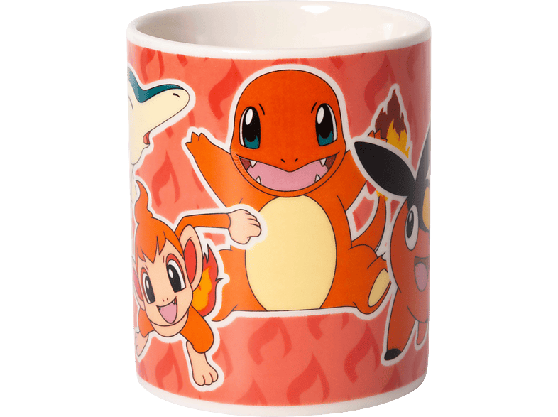 JOOJEE Pokémon Fire - Tasse (Mehrfarbig)