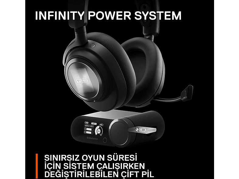 STEELSERIES Arctis Nova Pro Wireless Kablosuz Gaming Kulak Üstü