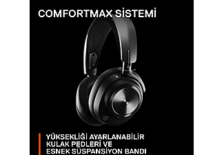 STEELSERIES Arctis Nova Pro Wireless Kablosuz Gaming Kulak Üstü Kulaklık Siyah_12