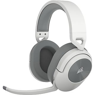 CORSAIR HS55 Dolby Audio 7.1 PC Surround Wireless Gaming Headset - White (PC/Mac/PS4/PS5)