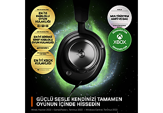 STEELSERIES Arctis Nova Pro Xbox Çok Sistemli Gaming Kablolu Kulak Üstü Kulaklık Siyah_4