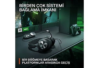 STEELSERIES Arctis Nova Pro Xbox Çok Sistemli Gaming Kablolu Kulak Üstü Kulaklık Siyah_9