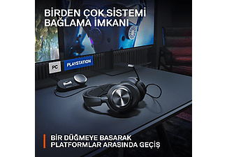 STEELSERIES Arctis Nova Pro Kablolu Oyuncu Kulak Üstü Kulaklık Siyah_9