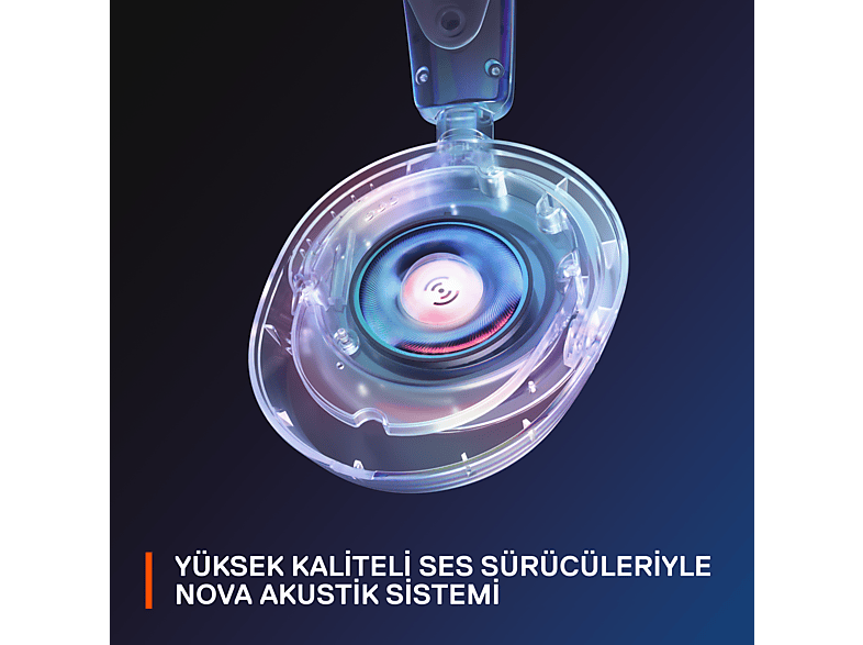 STEELSERIES Arctis Nova 3 Multi-System Oyuncu Kulak Üstü Kulaklık Siyah_9