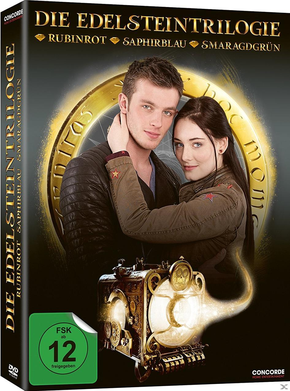 DVD-Cover eines Liebesfilms mit einem Paar vor einer goldfarbenen Uhr.