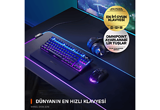 STEELSERIES Apex Pro TKL Wireless (2023) Mekanik Kablosuz Oyuncu Klavyesi Siyah_6