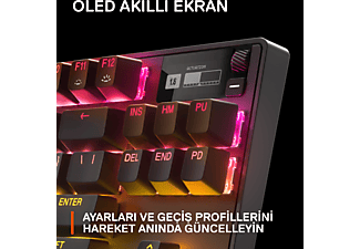 STEELSERIES Apex Pro TKL (2023) Mekanik Oyuncu Klavyesi Siyah_10