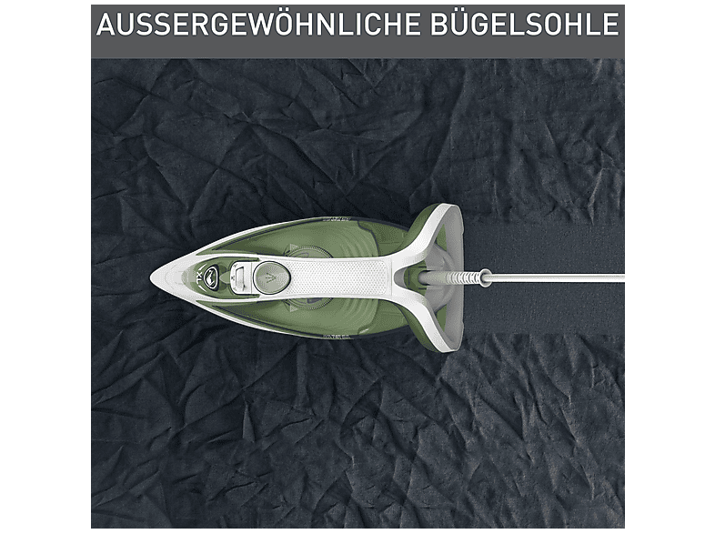 Tefal FV5783 Easygliss Energy Dampfbügeleisen (2400 Watt, Grün) — Foto 5 von 5