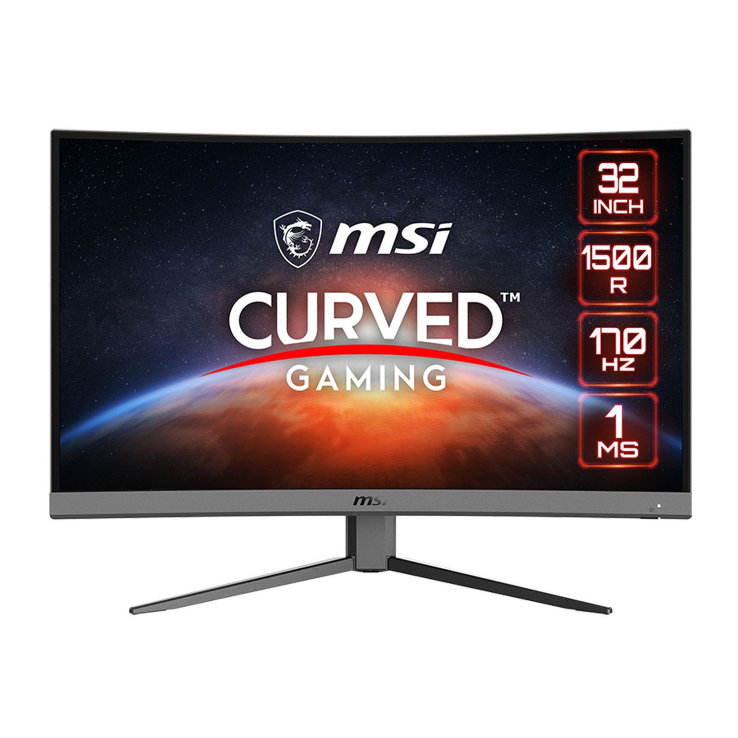 MSI G32C4 E2 Monitor, 31,5 pollici, Full-HD, 1920 x 1080 Pixel