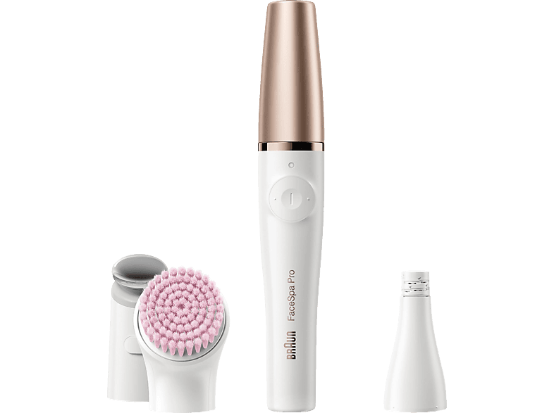 BRAUN Pro 912 FaceSpa  Epiliergerät Weiß/Bronze