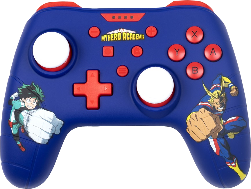 KÖNIX My Hero Academia Nintendo Switch / PC vezetékes kontroller, kék