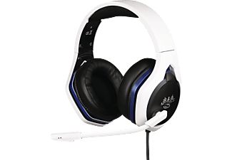 KÖNIX Mythics Hyperion PlayStation 5 vezetékes sztereó gaming headset, fehér / fekete