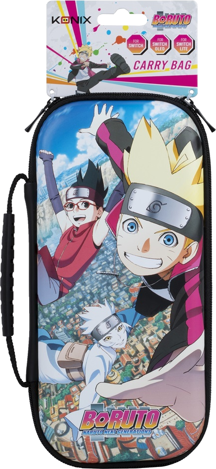 KÖNIX Boruto - New Team7 Nintendo Switch utazótok, mintás
