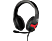 KÖNIX Mythics Nintendo Switch vezetékes sztereó gaming headset, fekete / piros