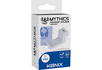 KÖNIX Mythics PlayStation 5 headset tartó, fehér