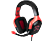 KÖNIX Naruto Shippuden - Akatsuki 2.0 vezetékes sztereó gaming headset, fekete / piros