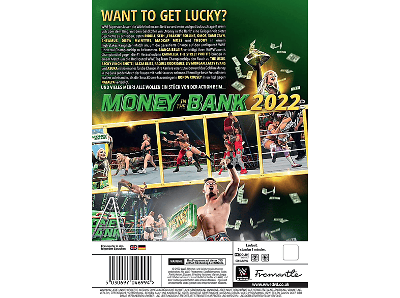 Thumbnail - WWE: Money in the Bank 2022 DVD