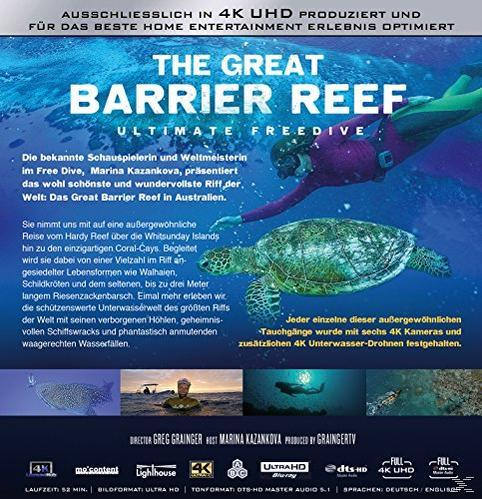 Barrier Reef 4K Ultra HD Freedive - Great Ultimate Blu-ray 4K