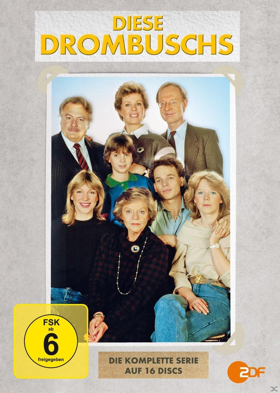 DVD-Cover mit einer Gruppe von Leuten darauf. Die DVD zeigt die komplette Serie.