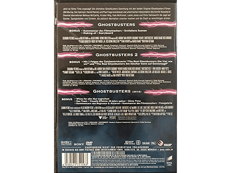 Thumbnail - Ghostbusters 1-3 DVD