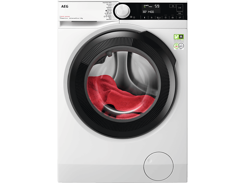 AEG LFR83844VE UniversalDose elöltöltős gőzmosógép, 8 kg, 1400 f/p., A