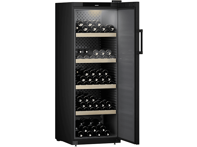 Liebherr WSbl 5001 GrandCru Weinlagerschrank (196 l, 97 kWh, EEK: E, Schwarz, Anzahl Flaschen: 196)