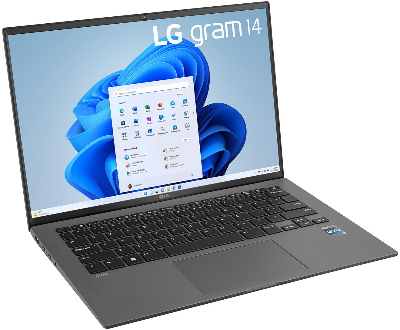 LG 14Z90R-G.AA79G gram - 14 Zoll - Intel® Core™ i7 i7-1360P (Evo) - 16 GB - 1 TB - Intel® Iris® Xᵉ - Windows 11 Home