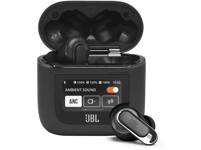 Auriculares True Wireless  JBL Live Flex, 40 h Autonomía, Cancelación  Activa de Ruido, Control táctil, Rosa