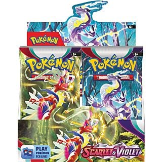 Juego - Magicbox Pokémon TCG: Scarlet & Violet, Booster con 10 cartas, Aleatorio