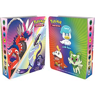 Mini álbum - Magicbox Pokémon TCG Scarlet & Violet Mini Album, Hasta 60 cartas, Multicolor