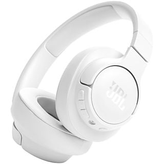 Auriculares inalámbricos - JBL Tune 720BT, Bluetooth 5.3, Autonomía 76 h, Plegables, Blanco