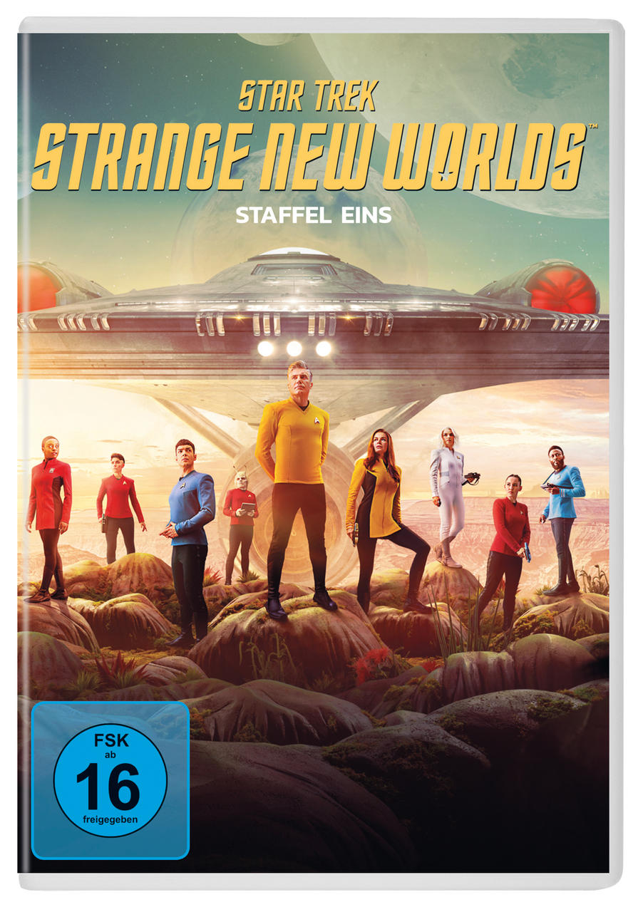 Worlds Trek: DVD Strange 1 - Staffel Star New