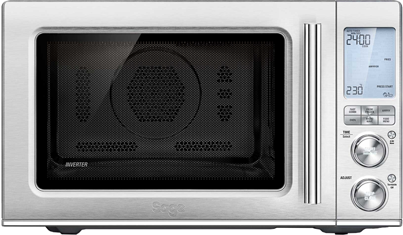 SAGE SMO870 Minisütő, hőlégkeverés-, forrólevegő- és mikrohullámú funkcióval (sütő: 1550W, mikro 1100W)